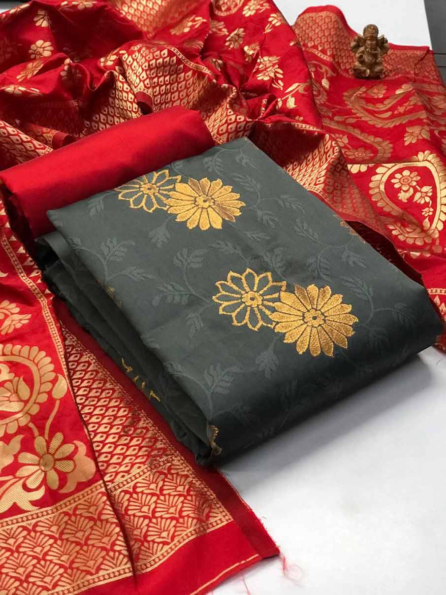 Banarasi Slik Whosale Dress Material Banarasi Slik Whosale Dress Material